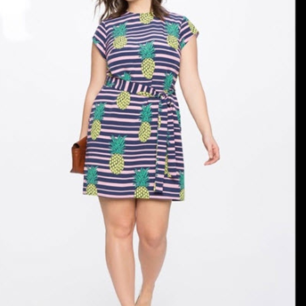 Pineapple Dress - Eloquii